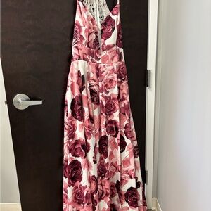 Speechless Pink and White Floral Dress